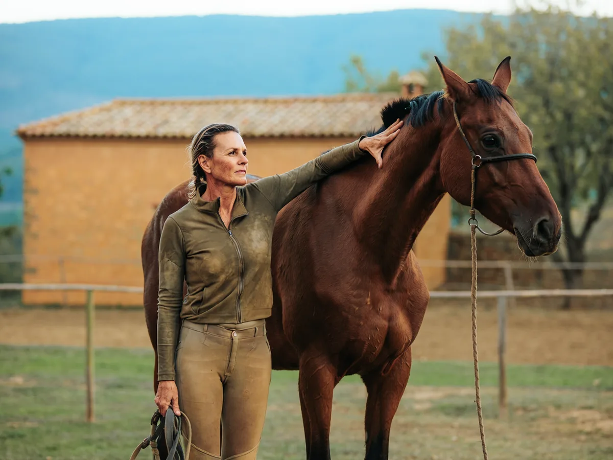 Cours d'équitation à Romagnieu, Isère