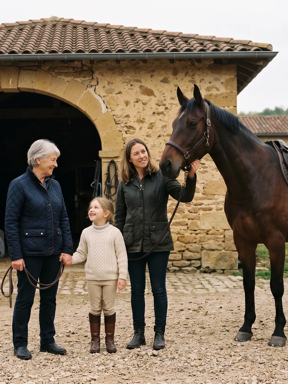 L'équipe, Haras Unique, centre équestre à Romagnieu